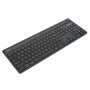 Targus Teclado Inalámbrico Bluetooth 5.0 Ecosmart Captación de Energía Sostenible Antimicrobiano con Luz Trasera QWERTY Nórdico