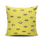 Aberto Design NKRLNT-237 Cojín 43x43cm Algodón/Poliéster con Relleno de Silicona, Lavable a Máquina