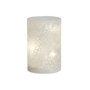 DKD Home Decor Decoración Luminosa Cristal LED 10x10x15 Blanco