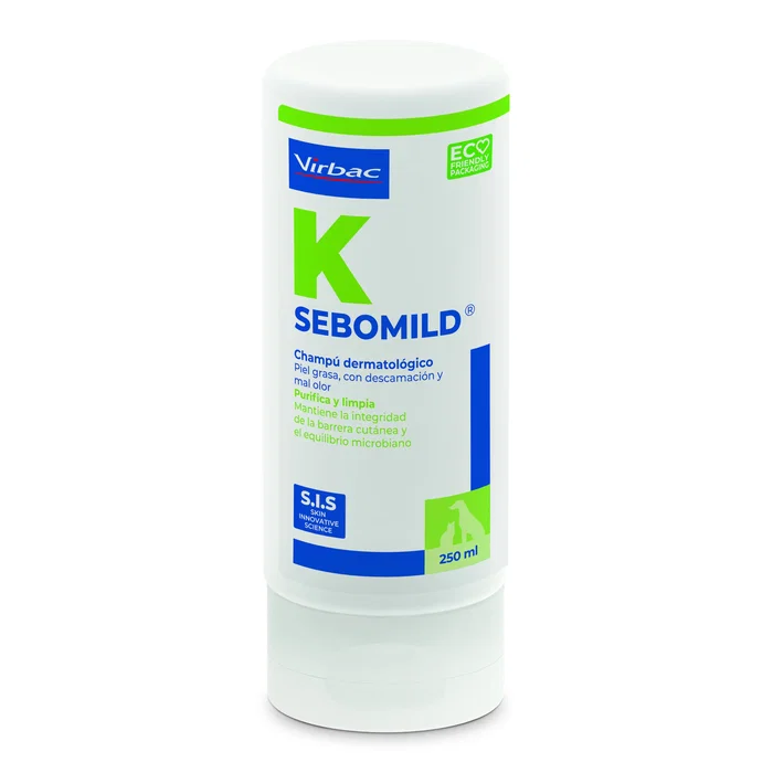 Virbac Sebomild Champú 250 ml Virbac Sebomild Champú 250 ml