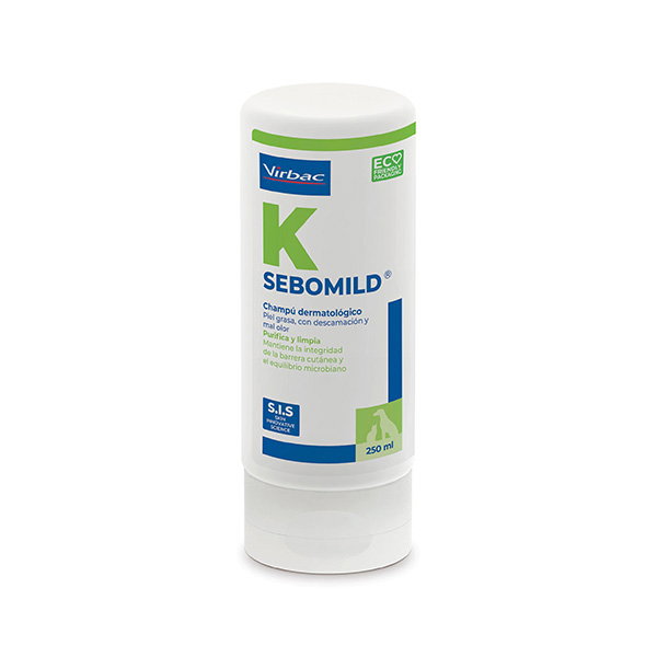 Virbac Sebomild Champú 250 ml Virbac Sebomild Champú 250 ml