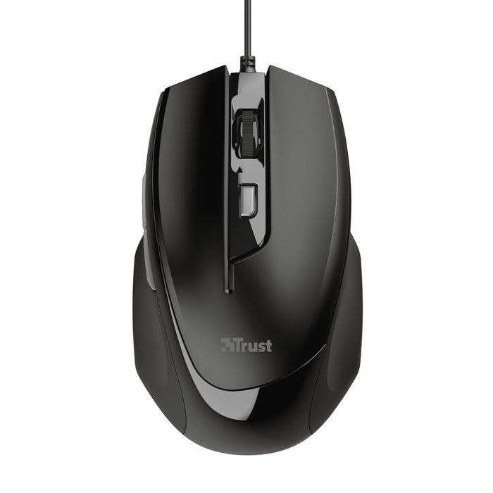Trust Voca Ratón de Oficina Ergonómico Negro 2400 DPI Trust Voca Ratón de Oficina Ergonómico Negro 2400 DPI