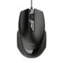 Trust Voca Ratón de Oficina Ergonómico Negro 2400 DPI