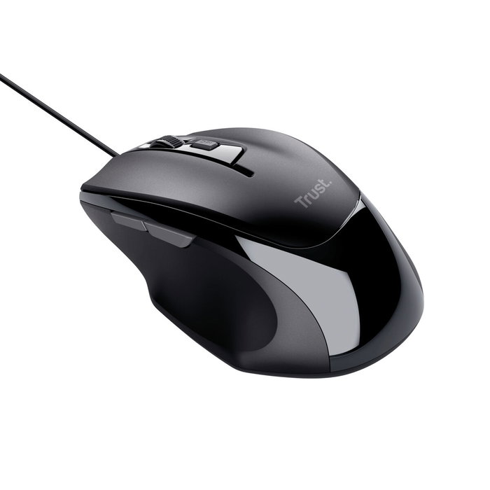 Trust Voca Ratón de Oficina Ergonómico Negro 2400 DPI Trust Voca Ratón de Oficina Ergonómico Negro 2400 DPI