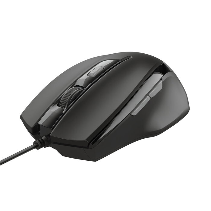 Trust Voca Ratón de Oficina Ergonómico Negro 2400 DPI Trust Voca Ratón de Oficina Ergonómico Negro 2400 DPI