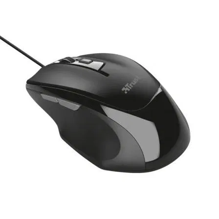 Trust Ratón Voca 23650 - Óptico, Cableado, Hasta 2400 DPI, Compatible con PC y Portátil Trust Ratón Voca 23650 - Óptico, Cableado, Hasta 2400 DPI, Compatible con PC y Portátil