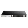 D-Link DGS-3130-30S/E Switch Gestionable L3 Stackable 24 Puertos SFP + 2 Puertos 10G + 4 Puertos 10G SFP+