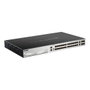 D-Link DGS-3130-30S/E Switch Gestionable L3 Stackable 24 Puertos SFP + 2 Puertos 10G + 4 Puertos 10G SFP+
