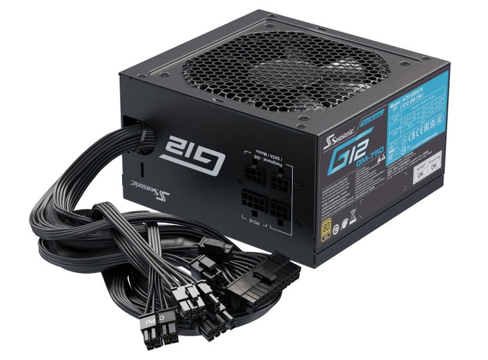 Seasonic G12 GM-750 80+ Gold 750W Semimodular Negro Seasonic G12 GM-750 80+ Gold 750W Semimodular Negro
