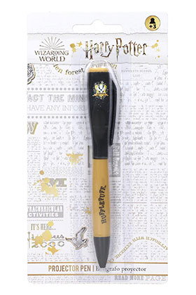 Hufflepuff Boligrafo Con Luz Harry Potter