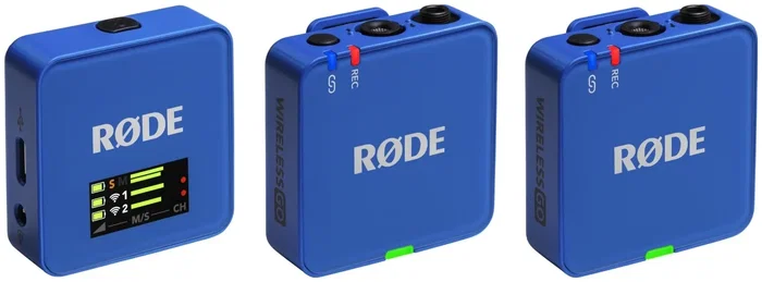 Rode Microphones Wireless GO (Gen 3) kobaltblau Rode Microphones Wireless GO (Gen 3) kobaltblau