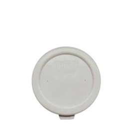 AMC Politray Tapa Reutilizable para Vaso de Policarbonato 25 cl, Gris, Diámetro 8.7 cm (Set de 100)