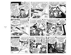 Tebeos Dolmen Editorial S.L. Johnny Hazard 1972-1973. Donde crecen las amapolas