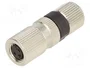 LAPP Conector M8 Industrial de 3 Pines, Hembra y Recto IP68