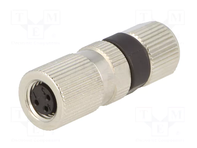 LAPP Conector M8 Industrial de 3 Pines, Hembra y Recto IP68