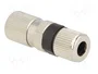 LAPP Conector M8 Industrial de 3 Pines, Hembra y Recto IP68