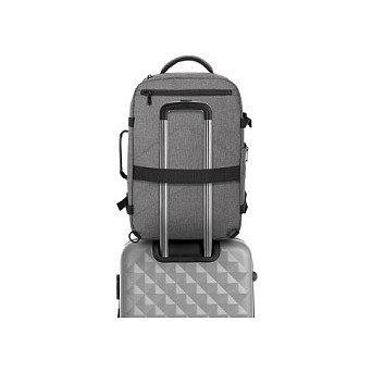 Manhattan Rome Mochila de Viaje para Portátil 17.3 Pulgadas Gris