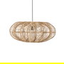 Lámpara Techo Natural Cuerda de Papel 69 X 56 X 30,50 cm