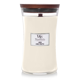 Woodwick Core Large Linen Vela Aromática Grande 1134 gr