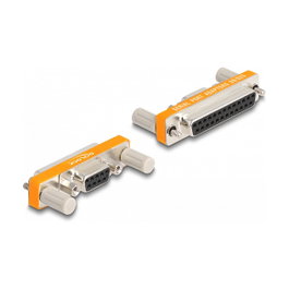 DeLOCK Adaptador D-Sub 9 pines hembra a D-Sub 25 pines hembra 66983