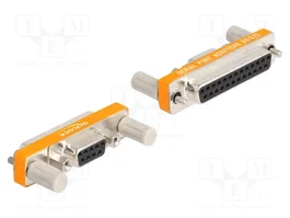 DeLOCK Adaptador D-Sub 9 pines hembra a D-Sub 25 pines hembra 66983