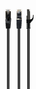 GEMBIRD Patch cord Cat 6a S/FTP Negro 0,25 m