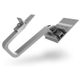 K2 Systems GmbH SingleHook 3S long Dachhaken con ajuste de altura de 3 niveles