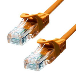ProXtend Cable Ethernet CAT5e U/UTP CU PVC Naranja 15m