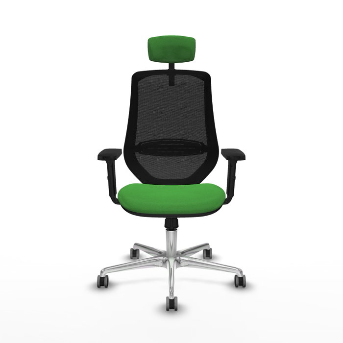 PIQUERAS Y CRESPO Silla de oficina Mardos con mecanismo Sincro, Verde y Negro PIQUERAS Y CRESPO Silla de oficina Mardos con mecanismo Sincro, Verde y Negro