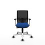 PIQUERAS Y CRESPO Silla de oficina Yunquera Azul y Negro con mecanismo Sincro
