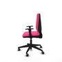 PIQUERAS Y CRESPO Silla de oficina Elche Rosa con Brazos 1D
