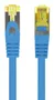 Lanberg PCF6A-10CU-0100-B Cable de Red Ethernet RJ45, Cat6a S/FTP (S-STP), LSZH Cobre, 1 Metro, Azul, Plug & Play
