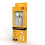 Kodak Auriculares Intraural USB Tipo C Blanco