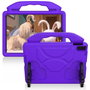 eSTUFF Funda Protectora HANDY Kids con Asa para iPad 10.2 (todos los modelos) - Antichoque, Antipolvo, Con Soporte, Morado