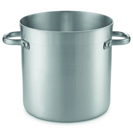 Vollrath Pujadas Marmita o Cazo de Aluminio sin Tapa 24 cm de Alto x 24 cm de Diámetro - Capacidad 10 Litros para Cocina