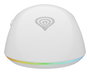 Genesis Zircon XIII - Ratón Gaming Inalámbrico 2.4Ghz, Sensor Óptico 26000 DPI Pixart PAW3395, RGB, 7 Botones Programables, Incluye Repuestos, Blanco