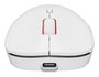 Genesis Zircon XIII - Ratón Gaming Inalámbrico 2.4Ghz, Sensor Óptico 26000 DPI Pixart PAW3395, RGB, 7 Botones Programables, Incluye Repuestos, Blanco