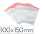Q-connect Bolsa Plástico Autocierre 100x150 mm Paquete de 100 Unidades