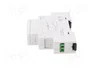 F&F Relé de instalación monoestable SPDT 24VAC/24VDC