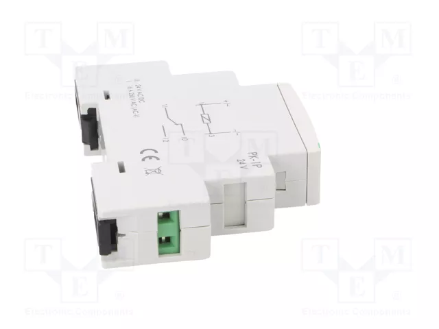 F&F Relé de instalación monoestable SPDT 24VAC/24VDC F&F Relé de instalación monoestable SPDT 24VAC/24VDC