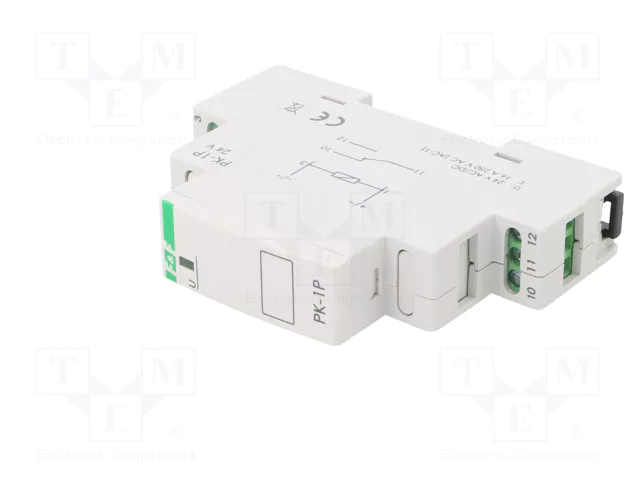 F&F Relé de instalación monoestable SPDT 24VAC/24VDC F&F Relé de instalación monoestable SPDT 24VAC/24VDC