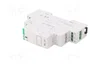 F&F Relé de instalación monoestable SPDT 24VAC/24VDC