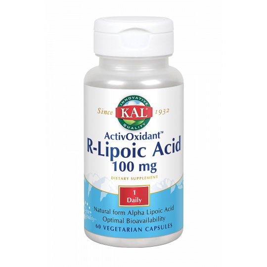 KAL R-LIPOIC ACID activoxidant 60 cápsulas