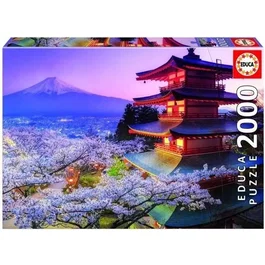 Educa Puzzle 2000 Piezas Monte Fuji Japón para Adultos Niño y Niña