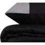 Lidl Juego de Cama 220x240 cm + 2 Fundas Almohada 60x60 cm 100% Algodón Negro