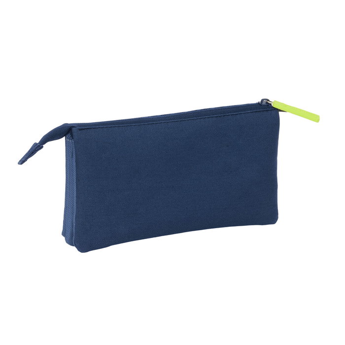 Safta Portatodo Triple Munich Blue Indigo 22x12x3 cm Safta Portatodo Triple Munich Blue Indigo 22x12x3 cm
