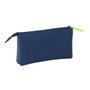 Safta Portatodo Triple Munich Blue Indigo 22x12x3 cm