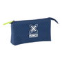 Safta Portatodo Triple Munich Blue Indigo 22x12x3 cm