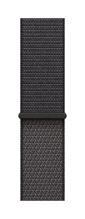 Apple MFFN4ZM/A Correa Loop Deportiva para Apple Watch 46mm (44/45/49mm) Gris Oscuro - Nylon Reciclado, Ajustable, Talla XL
