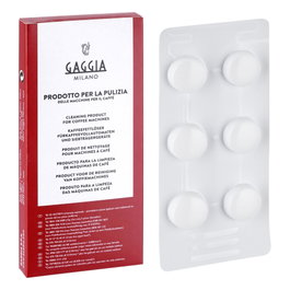 Gaggia Tabletas de Limpieza para Máquinas de Espresso, 6 unidades
